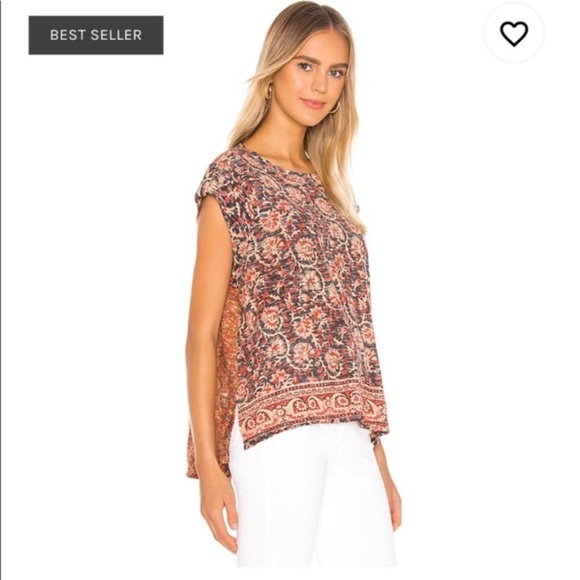 1️⃣2️⃣ New Free People High Tide Dual High/Low Tee - Picture 2 of 5